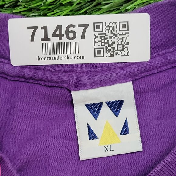 Vintage Universal-Studios Hollywood Shirt Large 21x26 Purple - Picture 7 of 13